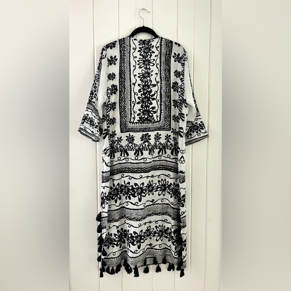 Echo Floral Pattern Swim Cover/Dress, Sz L (P2P 21.5”) - Picture 3 of 6